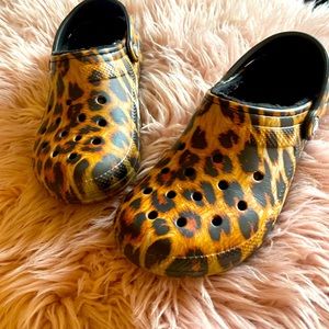 Crocs Fur lined leopard